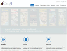 Tablet Screenshot of craftcom.com.br